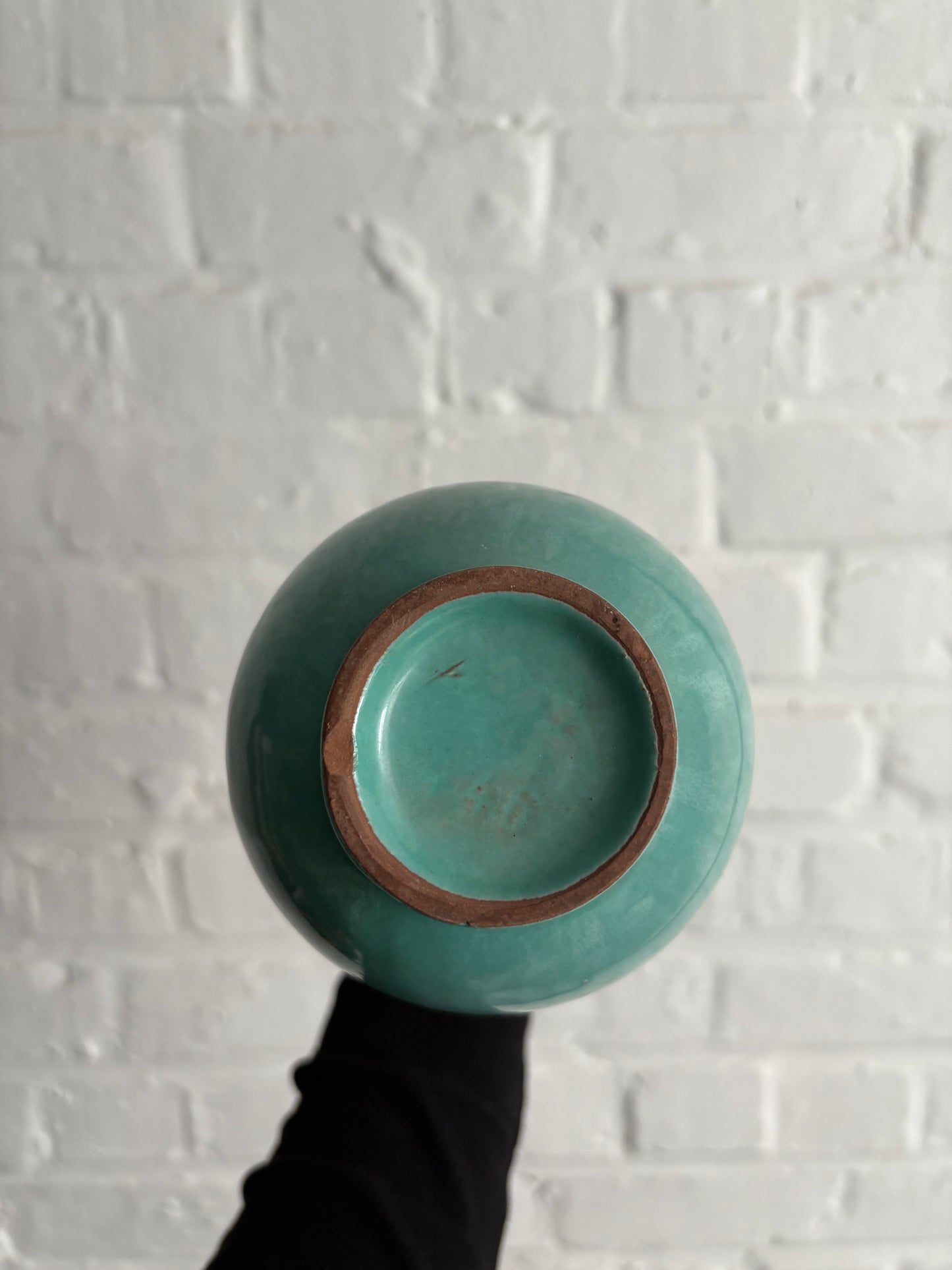 Carstens Tönnieshof Ceramic Pitcher – Turquoise & Gold – West Germany, 1960s–70s