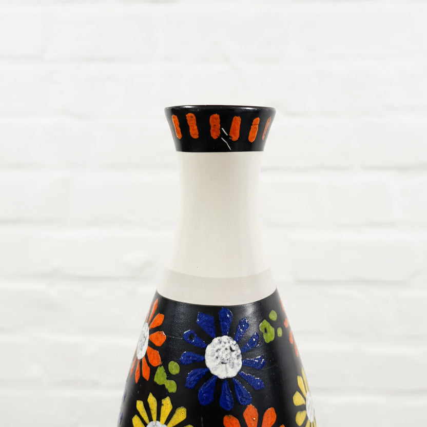 West German Ceramic Dümler & Breiden Vase – 127-18, Floral Mid-Century 1960s–70s