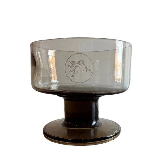 1970s Pegasus Mobil Oil Coupe Glasses – Set of 4