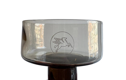 1970s Pegasus Mobil Oil Coupe Glasses – Set of 4