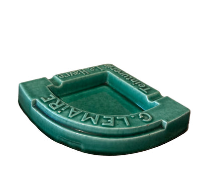 H. Quimper Advertising Ashtray - Le Havre Teinturerie