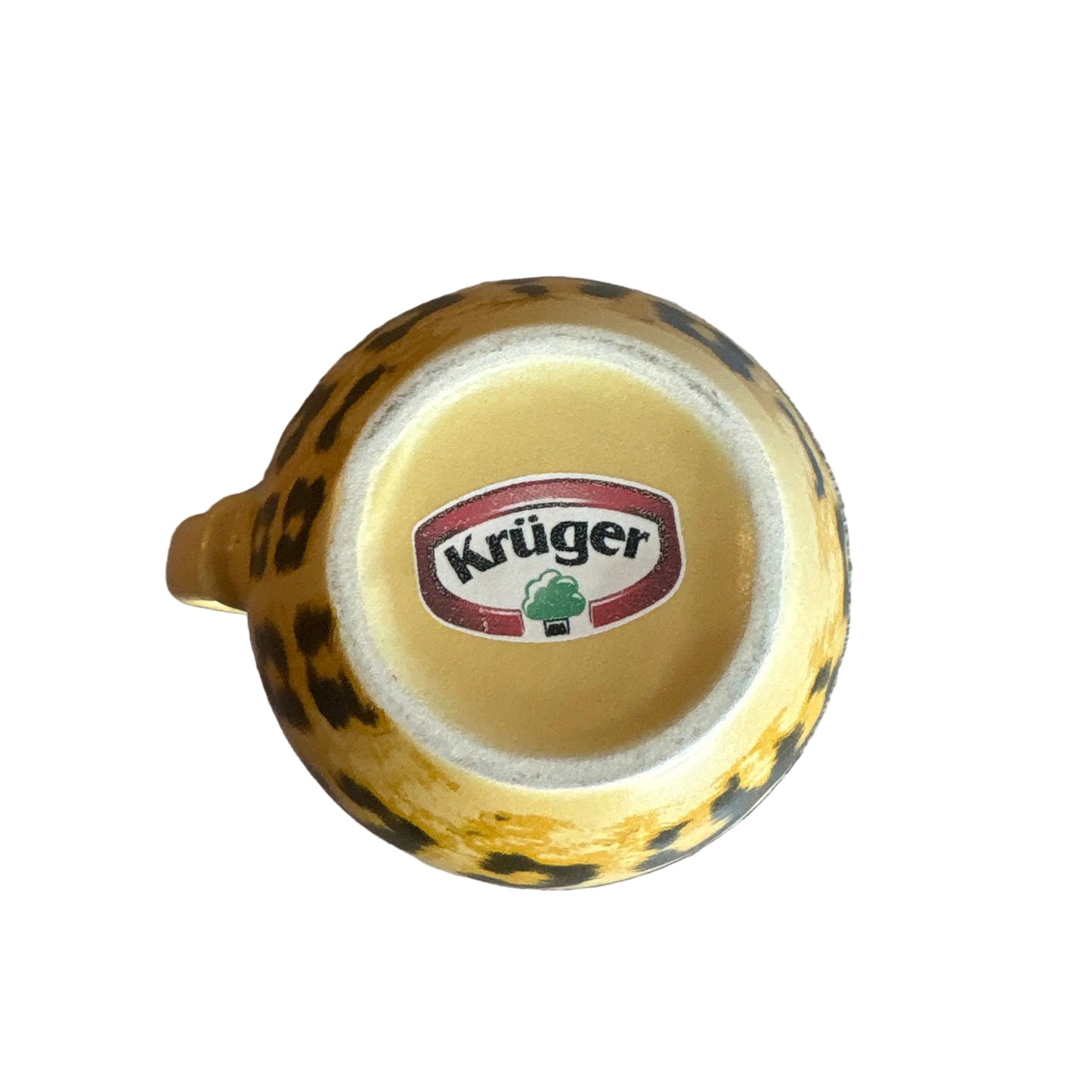 1980s Krüger Leopard Ceramic Mini Pitcher / Creamer – Made in Germany