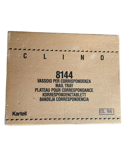 1980s Kartell 8144 Mail Tray × Enzo Mari – New Old Stock