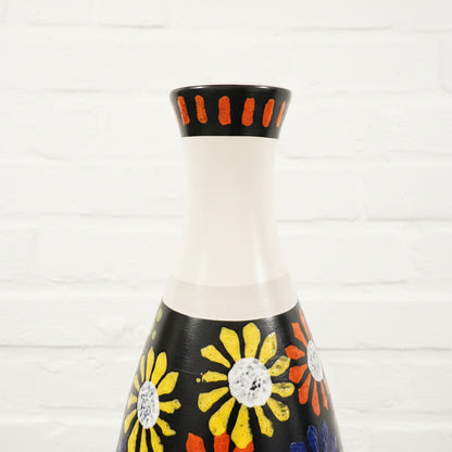 West German Ceramic Dümler & Breiden Vase – 127-18, Floral Mid-Century 1960s–70s