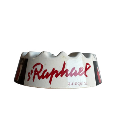 Mid-Century St Raphaël × Atelier Création Loupot Ceramic Ashtray – French Advertising Object