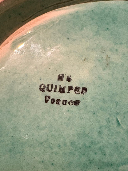 H. Quimper Advertising Ashtray - Le Havre Teinturerie