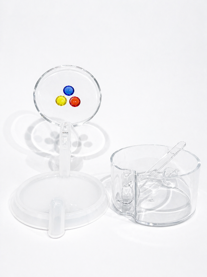 Guzzini "Particolari" Cheese Dish by Ambrogio Rossari, 1980s