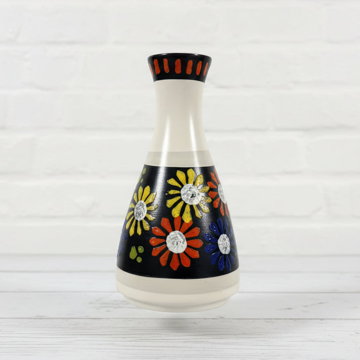 West German Ceramic Dümler & Breiden Vase – 127-18, Floral Mid-Century 1960s–70s