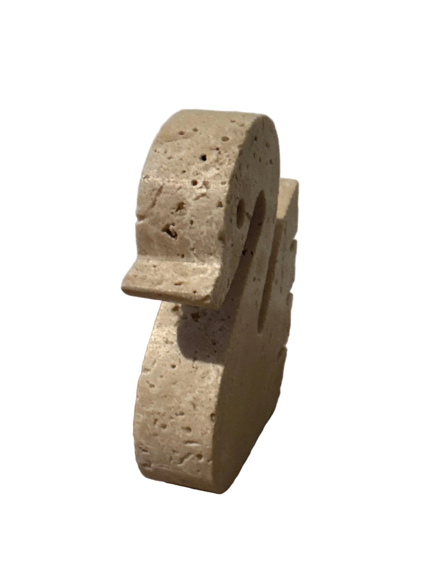 Travertine Animal Sculptures – Swan & Elephant – Attributed to Fratelli Mannelli