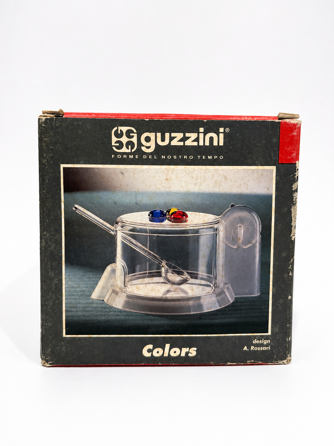Guzzini "Particolari" Cheese Dish by Ambrogio Rossari, 1980s