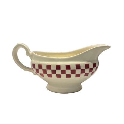 Boch La Louvière Gravy Boat, Belgian Ceramic, 1930s–40s