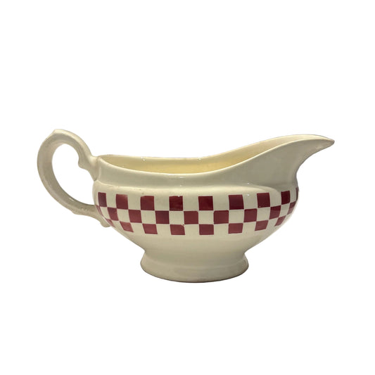Boch La Louvière Gravy Boat, Belgian Ceramic, 1930s–40s