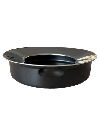 1960s Kartell Collectible Catchall Bowl – Design by Gino Colombini – Chrome & Black