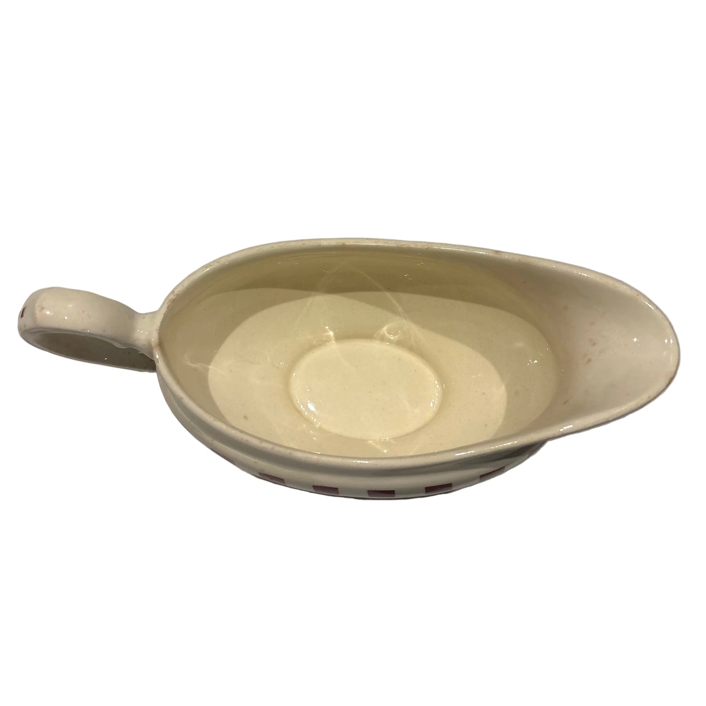 Boch La Louvière Gravy Boat, Belgian Ceramic, 1930s–40s
