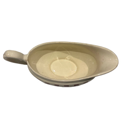 Boch La Louvière Gravy Boat, Belgian Ceramic, 1930s–40s