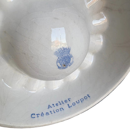 Mid-Century St Raphaël × Atelier Création Loupot Ceramic Ashtray – French Advertising Object