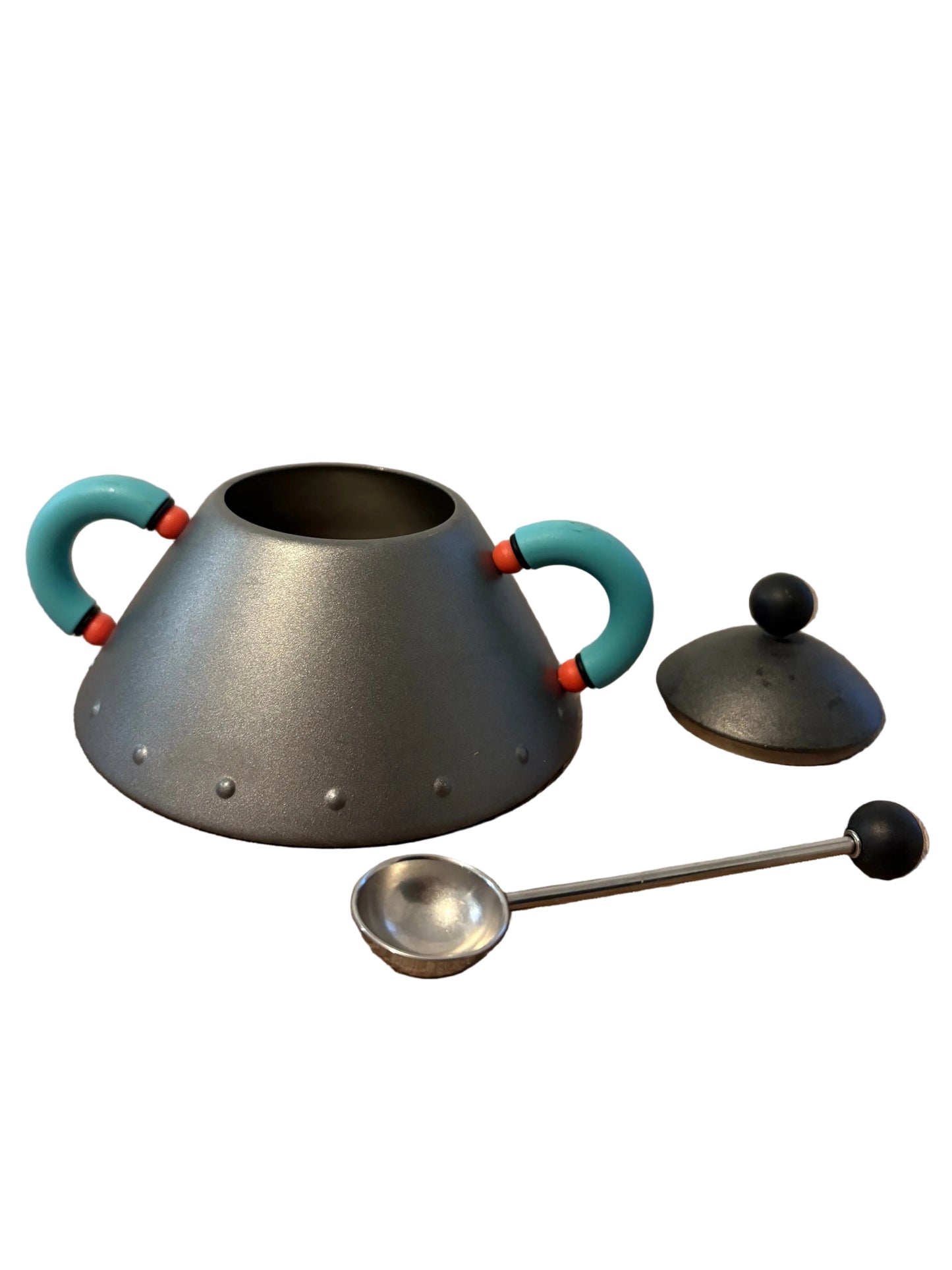 1980s Alessi × Michael Graves Sugar Bowl – Postmodern Italian Design