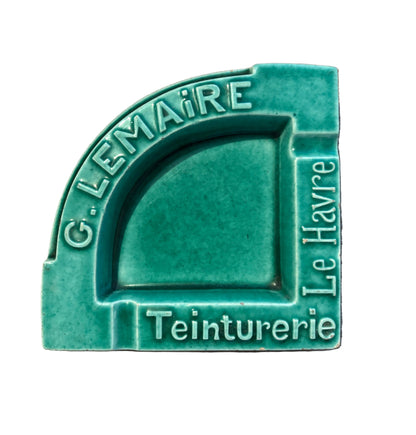 H. Quimper Advertising Ashtray - Le Havre Teinturerie