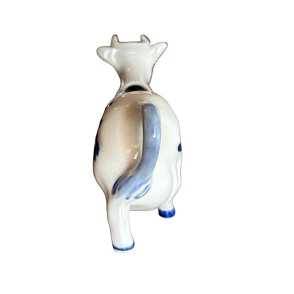 Delft Blue Cow Creamer – Hand-Painted Dutch Ceramic Milk Jug