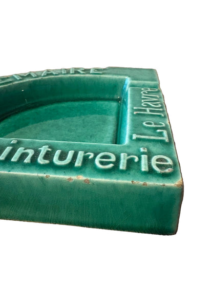 H. Quimper Advertising Ashtray - Le Havre Teinturerie