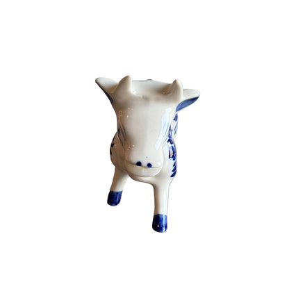 Delft Blue Cow Creamer – Hand-Painted Dutch Ceramic Milk Jug