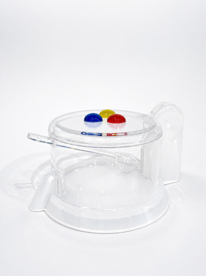 Guzzini "Particolari" Cheese Dish by Ambrogio Rossari, 1980s